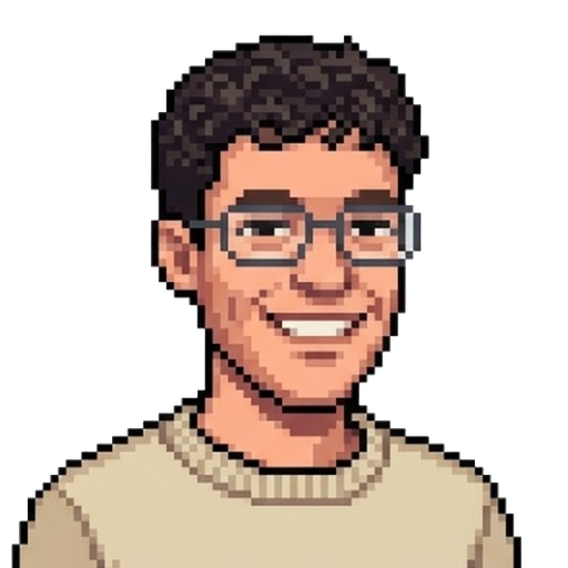 Gabriel Omar Guerrero, pixel-art portrait